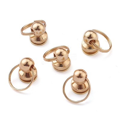 Alloy Pull Ring Rivets Screw Back Studs X-PALLOY-Z002-01LG-1