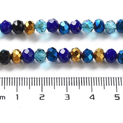 Glass Beads Strands EGLA-A034-M6mm-36-1