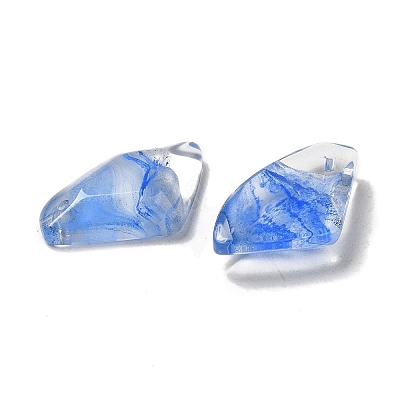 Transparent Glass Pendants GLAA-G104-07F-1