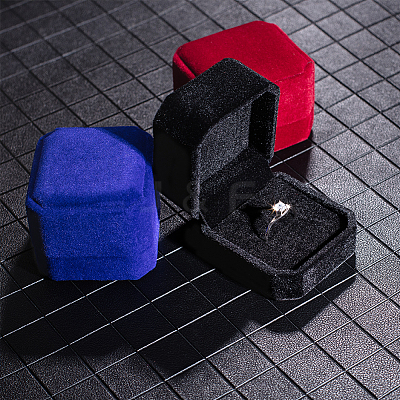 Square Velvet Ring Boxes VBOX-BC0001-01-1