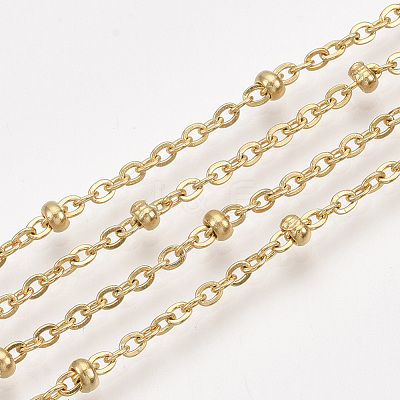 3.28 Feet 304 Stainless Steel Cable Chains X-CHS-T002-01-1
