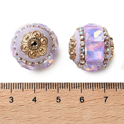Handmade Polymer Clay Indonesia Beads IPDL-H001-21KCG-01-1
