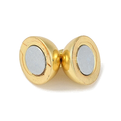 Rack Plating Brass Magnetic Clasps KK-Z070-20G-02-1