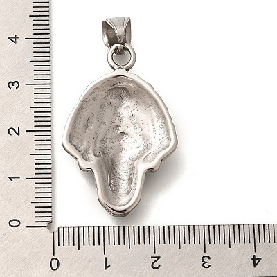 304 Stainless Steel Pendants STAS-Z110-48H-AS-1