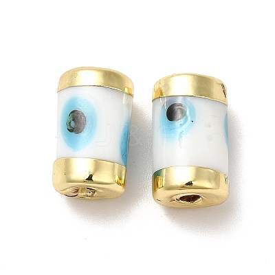 Handmade Evil Eye Lampwork Beads LAMP-M012-01LG-I-1