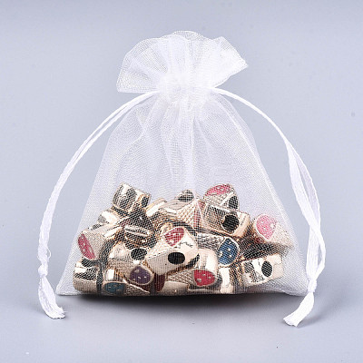 Organza Gift Bags with Drawstring OP-R016-30x40cm-04-1