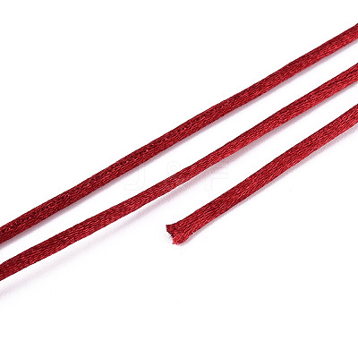 Nylon Satin Rattail Cords NWIR-Q010A-122-1
