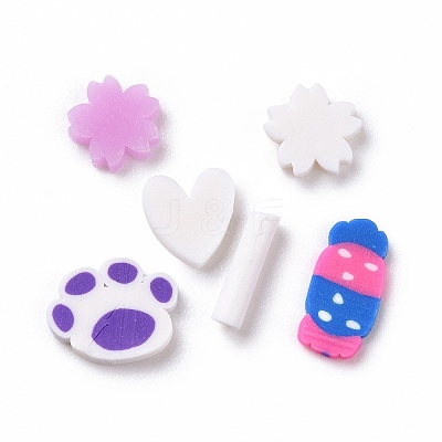 Handmade Polymer Clay Cabochons CLAY-G108-01D-1