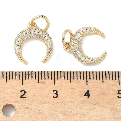 Brass Micro Pave Cubic Zirconia Pendants LS-KK-D386-15G-01-1