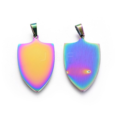 Ion Plating(IP) 304 Stainless Steel Pendants STAS-F211-02-1