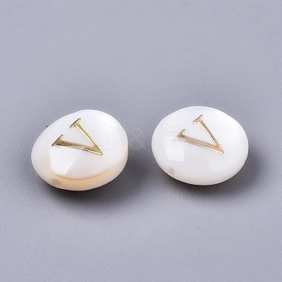 Natural Freshwater Shell Beads SHEL-S266-12V-1