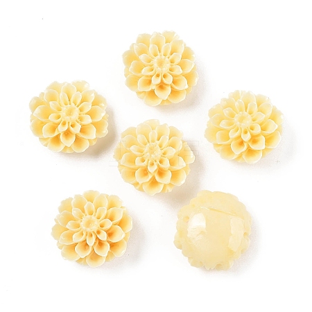 Synthetic Coral 3D Flower Rose Beads CORA-L046-D01-1