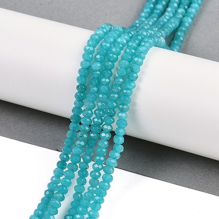 Natural White Jade Beads Strands X-G-Z069-01Q-1