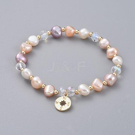 Charm Bracelets BJEW-JB04925-03-1