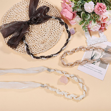 3Pcs 3 Colors Nylon Hat Bands DIY-CA0007-93-1