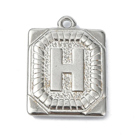 Anti-Tarnish 304 Stainless Steel Pendants STAS-U033-01P-H-1