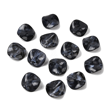 Opaque Acrylic Beads OACR-D320-04A-1