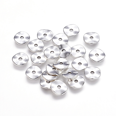 Tibetan Style Alloy Wavy Spacer Beads LS-LF9350Y-1