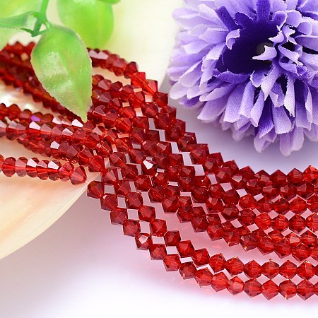 Faceted Imitation Austrian Crystal Bead Strands G-M180-10mm-05A-1