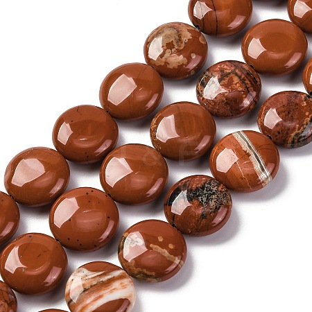 Natural Red Jasper Beads Strands X1-G-C159-A05-01-1