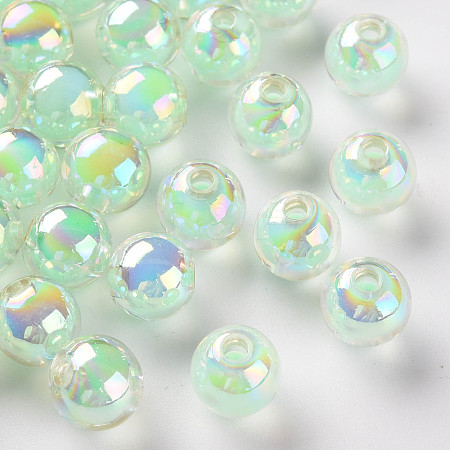 Transparent Acrylic Beads X-TACR-S152-15B-SS2111-1