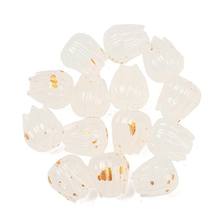 Opaque Acrylic Beads OACR-G054-04A-1