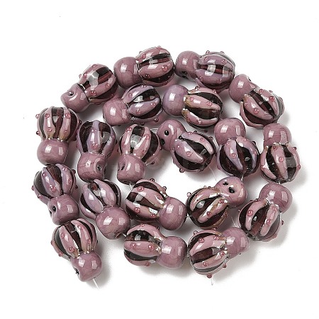 Handmade Lampwork Beads LAMP-R001-04F-1