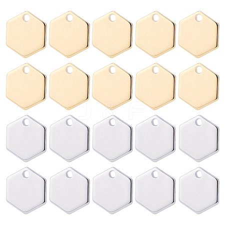 BENECREAT 2 Colors Brass Charms KK-BC0001-62-1