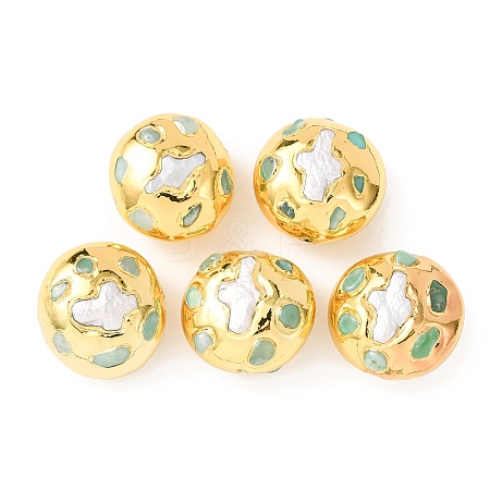 Natural Dyed White Jade Beads KK-K348-12G-01-1