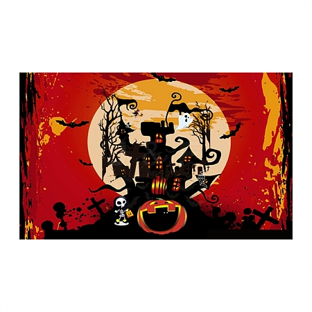 Polyester Halloween Banner Background Cloth FEPA-K001-001C-1