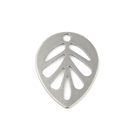 Non-Tarnish 201 Stainless Steel Charms STAS-C108-57P-1