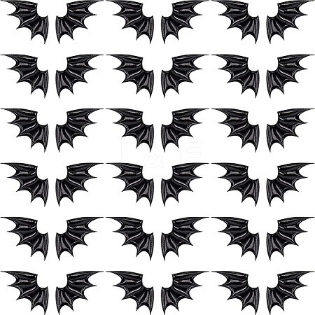 Gorgecraft 40Pcs 2 Style Demon Wing PU Leather Ornament Accessories FIND-GF0005-93C-1