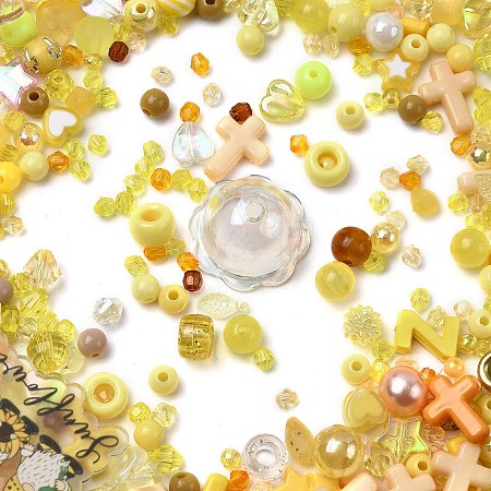 Opaque & Transparent Acrylic Beads SACR-XCP0001-06C-1