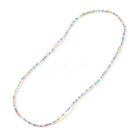 Bohemian Style Handmade Seed Beaded Necklaces for Women ZW5602-5-1