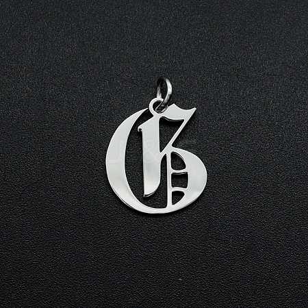 Non-Tarnish 304 Stainless Steel Pendants A-STAS-R111-JA565-G-1