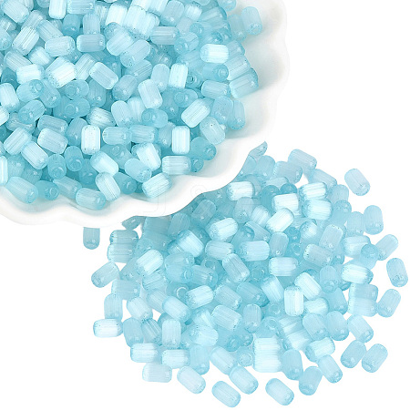 600Pcs Drawbench Style Glass Seed Beads SEED-PA0001-25A-1