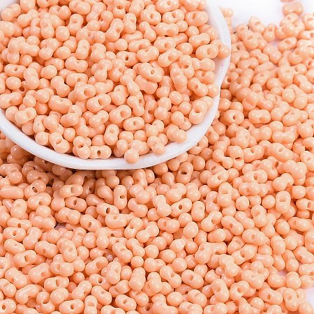 Baking Paint Glass Seed Beads SEED-K010-A14-1