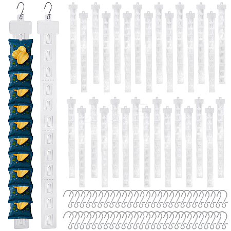 50Pcs Plastic Hanging Merchandise Strips KY-PH0002-22-1