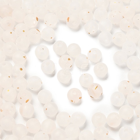 Frosted Transparent Acrylic Beads X1-OACR-F013-12L-1