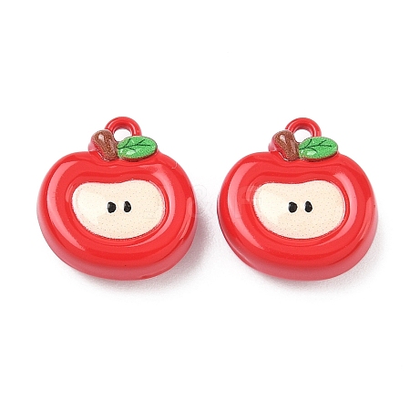 Baking Paint Alloy Charms FIND-G109-03-1
