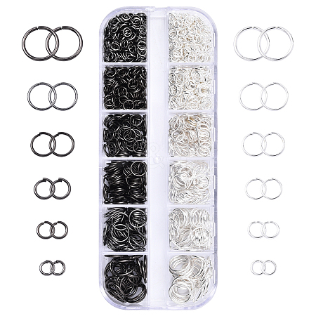 Iron Open Jump Rings IFIN-YW0003-83A-NF-1