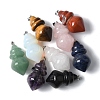 Natural & Synthetic Mixed Gemstone Pendants G-C187-04-1