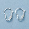 304 Stainless Steel Leverback Earring Findings STAS-H380-08S-3