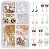 SUNNYCLUE DIY Butterfly Themed Earring Making Kits DIY-SC0001-95G-1