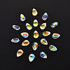 20Pcs Transparent Spray Painted Glass Charms GLAA-YW0001-03A-1