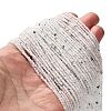 Natural Rainbow Moonstone Beads Strands G-RM2025-A15-2mm-1