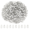 Unicraftale 1000Pcs 316 Surgical Stainless Steel Chain Tabs STAS-UN0053-18-1
