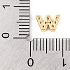 Rack Plating Brass Micro Pave Cubic Zirconia Cabochons KK-F874-04G-W-3