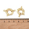 Brass Spring Ring Clasps KK-CBAD851-02G-04-3
