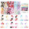 131.1G 23 Styles Opaque Acrylic Beads SACR-FS0001-45-1